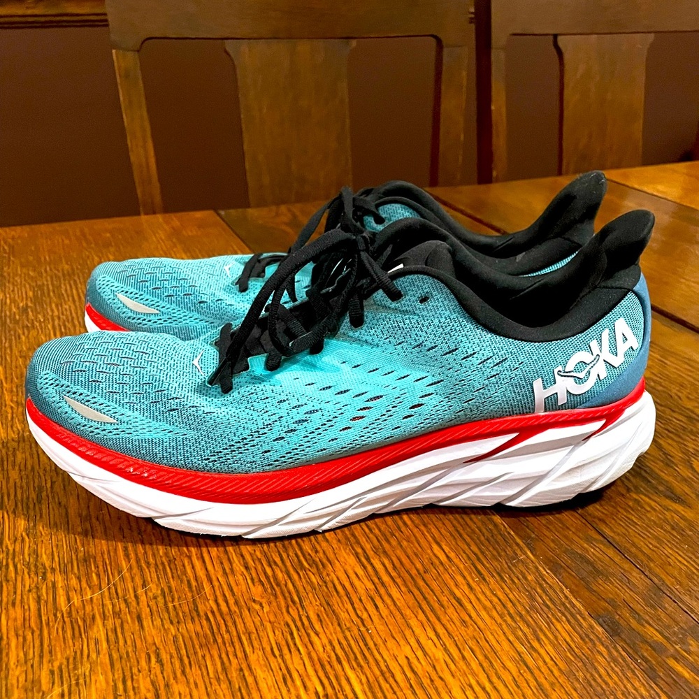 Hoka One One Real Teal Aquarelle Men’s Size 12D